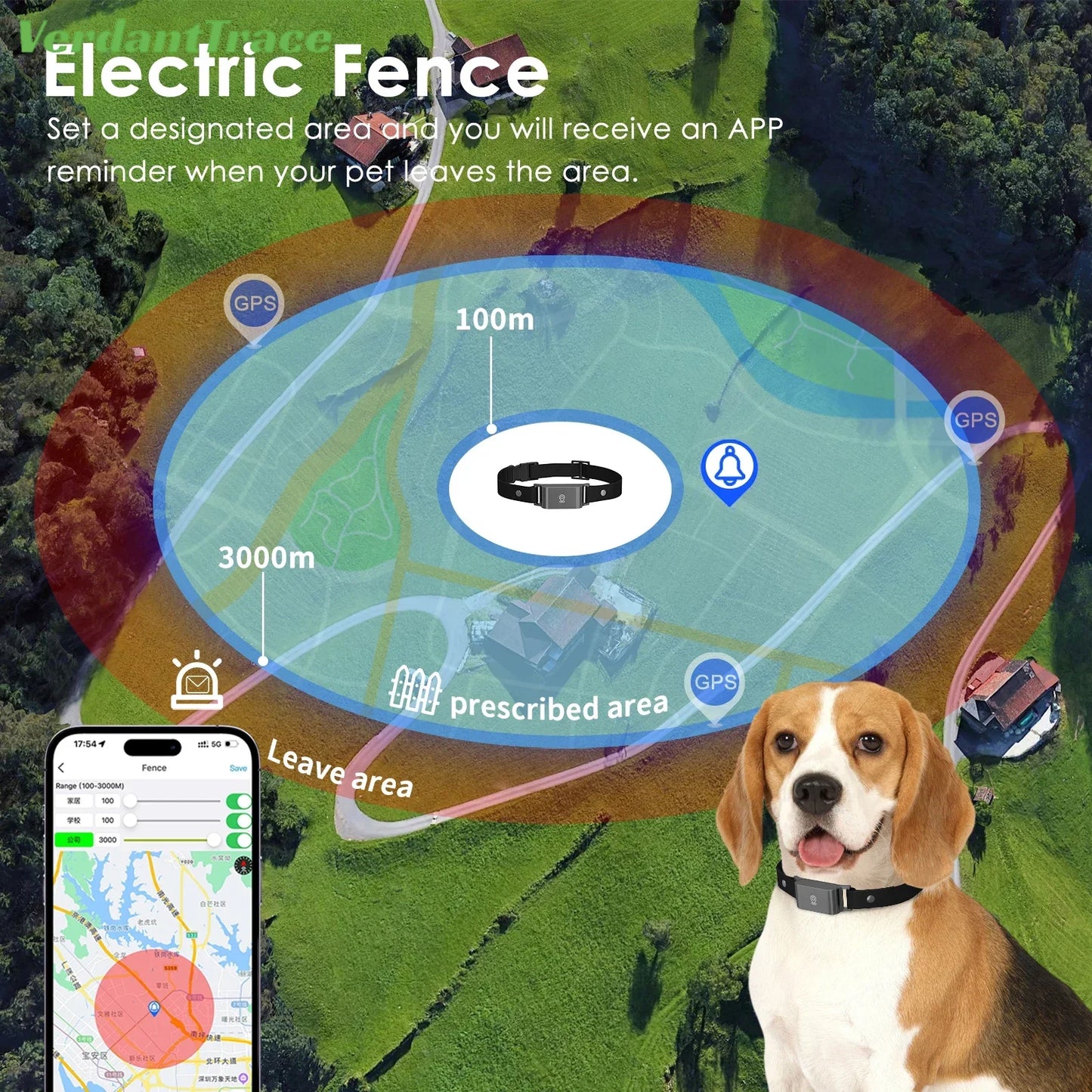 Collar Pet GPS 4G